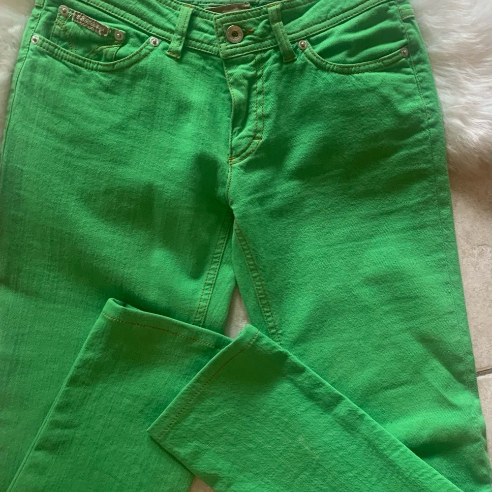 Dolce &Gabbana green pants!